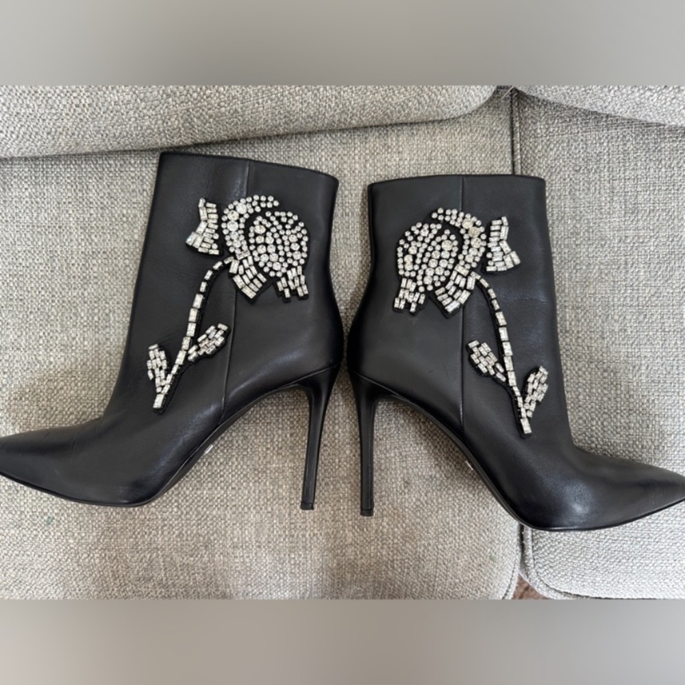 Michael Kors leather crystal boots - Picture 1 of 9
